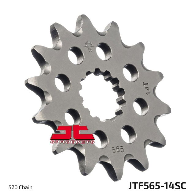 Pignon avant JT Fantic 450 XEF (22-26) 14 dents anti-boue JTF565.14SC