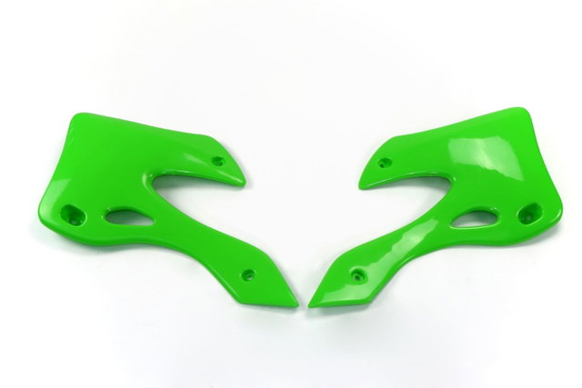 Coques de Radiateur Kawasaki KX 250 (99-02) verts* KA03720-026