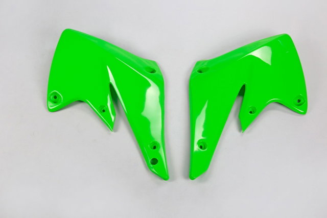 Coques de Radiateur Kawasaki KX 250 F (04-05) verts* KA03756-026