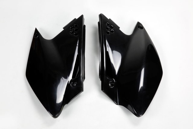 Side number plates Kawasaki KX 250 F (06-08) black* KA03768-001