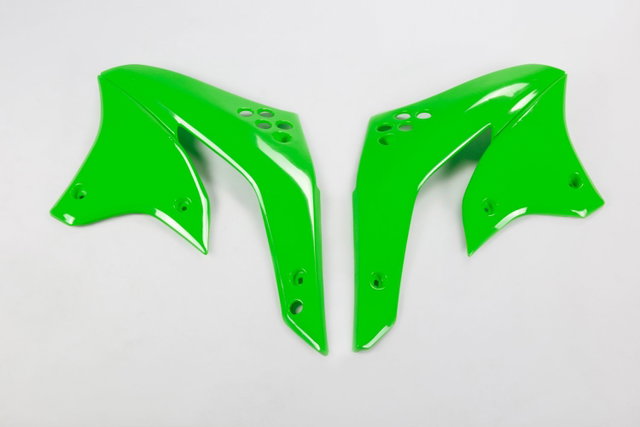 Coques de Radiateur Kawasaki KX 450 F (08) verts* KA03788-026