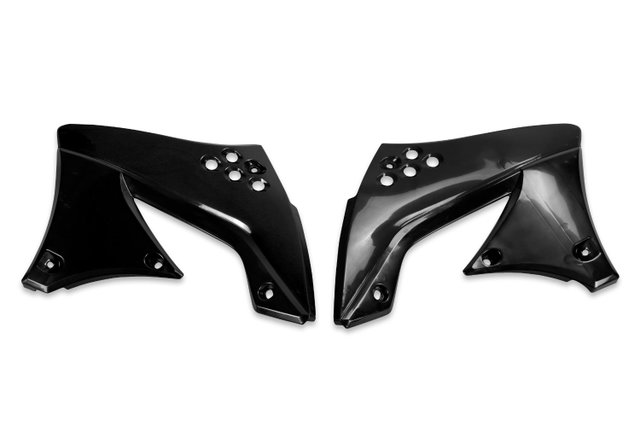 Coques de Radiateur Kawasaki KX 450 F (09-11) noirs KA03799-001