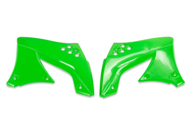 Coques de Radiateur Kawasaki KX 450 F (09-11) verts KA03799-026