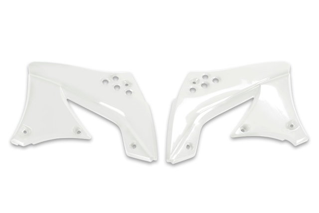 Coques de Radiateur Kawasaki KX 450 F (09-11) blancs KA03799-047