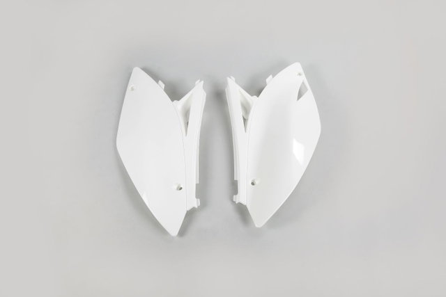 Side number plates Kawasaki KX 450 F (09-11) white KA04700-047