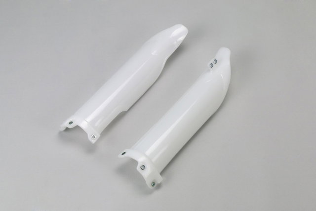Protecteurs de tube de fourche Kawasaki KX 250 F (09-26) blancs KA04701-280