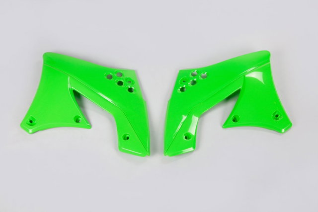 Coques de Radiateur Kawasaki KX 250 F (09-12) verts KA04703-026