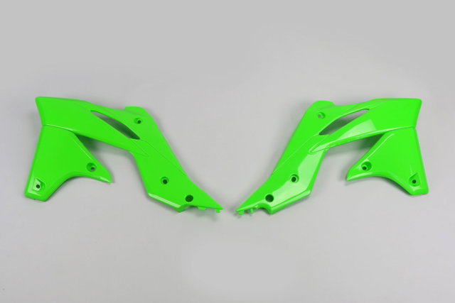 Coques de Radiateur Kawasaki KX 250 F (13-16) verts KA04725-026