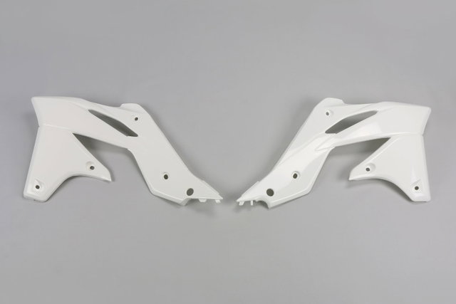 Coques de Radiateur Kawasaki KX 250 F (13-16) blancs KA04725-047