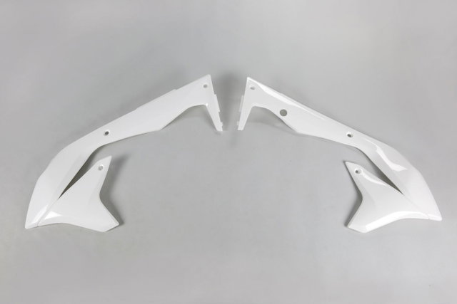 Coques de Radiateur Kawasaki KX 450 F (16-18) blancs KA04736-047