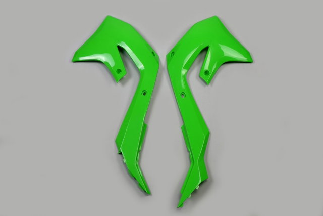Coques de Radiateur Kawasaki KX 250 F (21-24) verts* KA04751-026