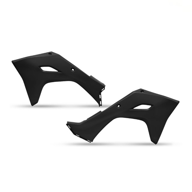 Coques de Radiateur Kawasaki KX 250 F (25-26) noirs KA04761-001