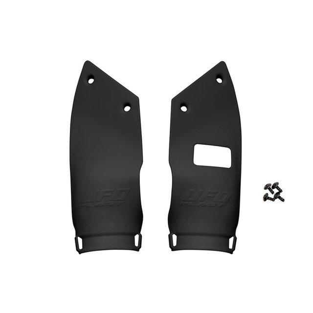 Extensions de plaque numéro Kawasaki KX 250 F (17-26) noires KA04770-001