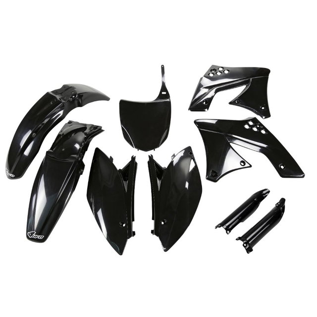 Kit plastiques Kawasaki KX 250 F (09-12) - couleur noir KAKIT212F-001