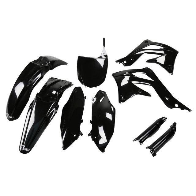 Kit plastiques Kawasaki KX 450 F (12) - couleur noir KAKIT217F-001