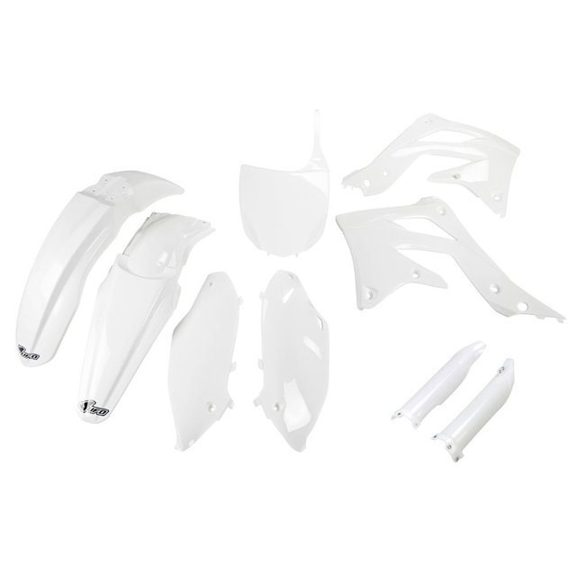 Kit plastiques Kawasaki KX 450 F (12) - couleur blanc KAKIT217F-047