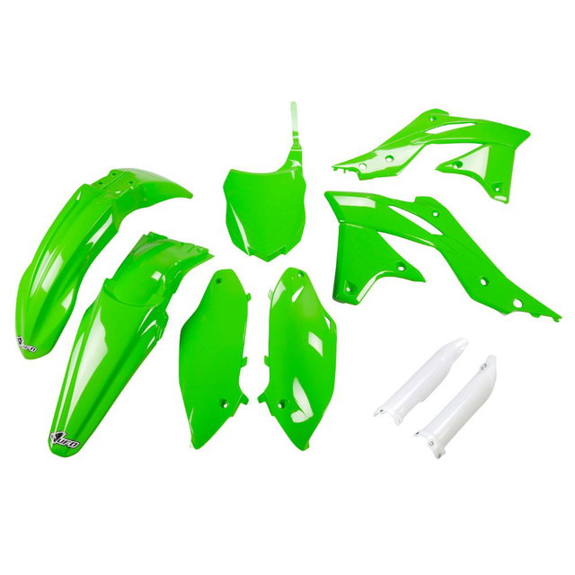 Kit plastiques Kawasaki KX 250 F (13-16) - couleur vert KAKIT219F-026