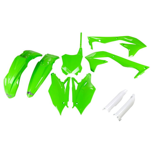 Kit plastiques Kawasaki KX 450 F (16-17) - couleur vert KAKIT223F-026