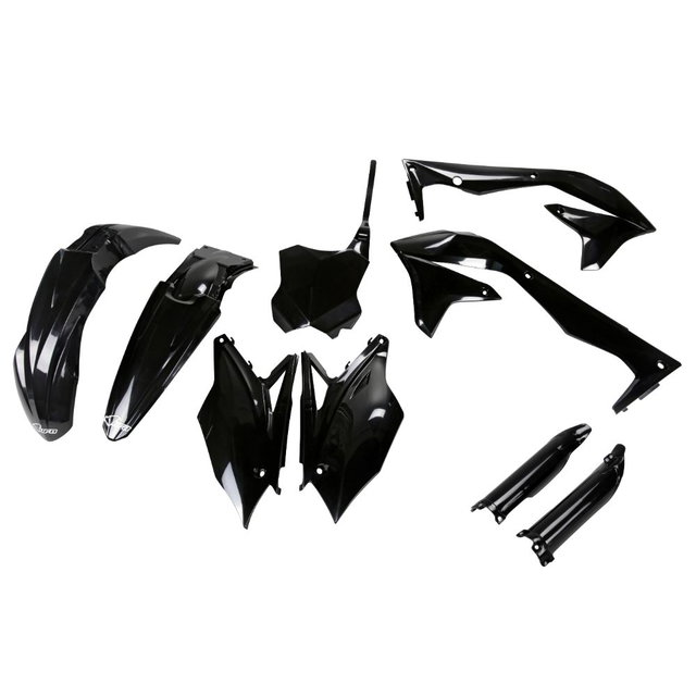 Kit plastiques Kawasaki KX 450 F (18) - couleur noir KAKIT226F-001