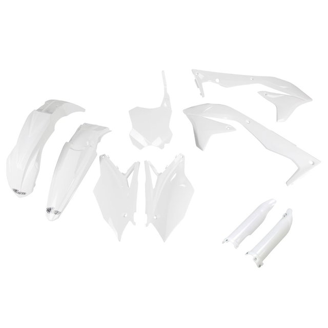 Kit plastiques Kawasaki KX 450 F (18) - couleur blanc KAKIT226F-047