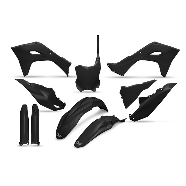 Kit plastiques Kawasaki KX 450 F (24-26) - couleur noir KAKIT231F-001