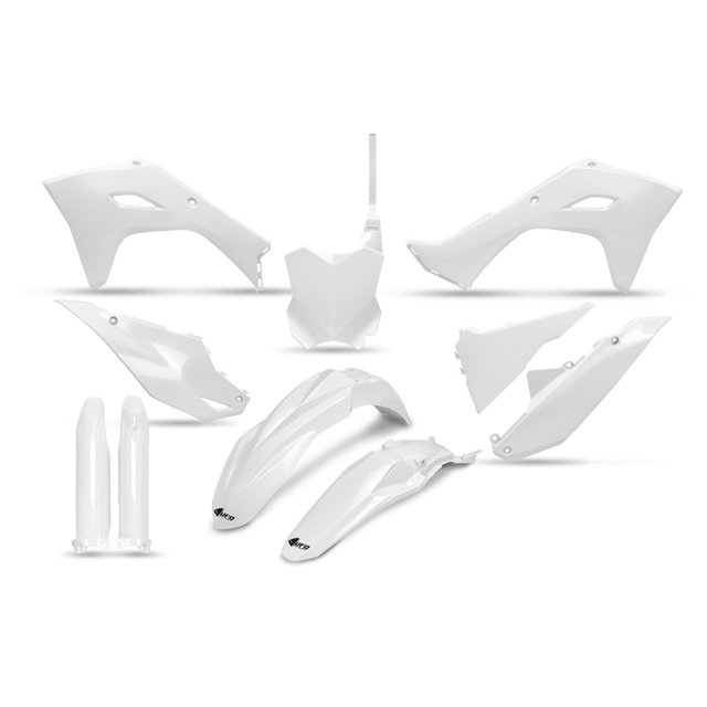 Kit plastiques Kawasaki KX 250 F (25-26) - couleur blanc KAKIT231F-047