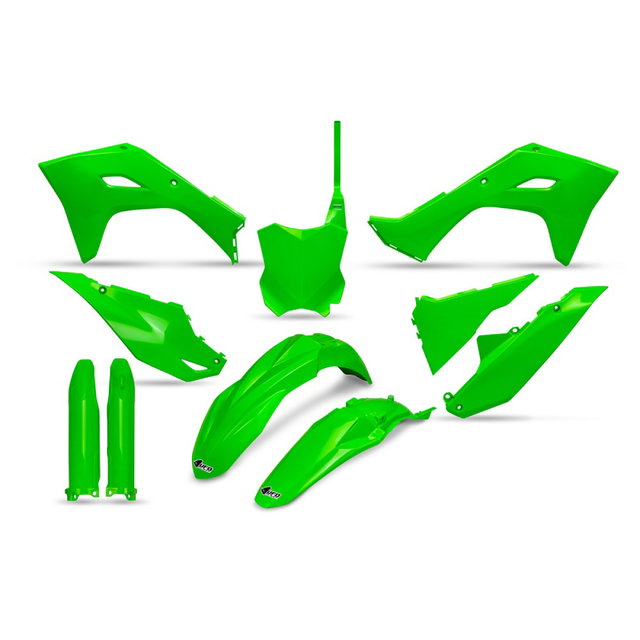 Kit plastiques Kawasaki KX 250 F (25-26) - couleur vert fluo KAKIT231F-AFLU