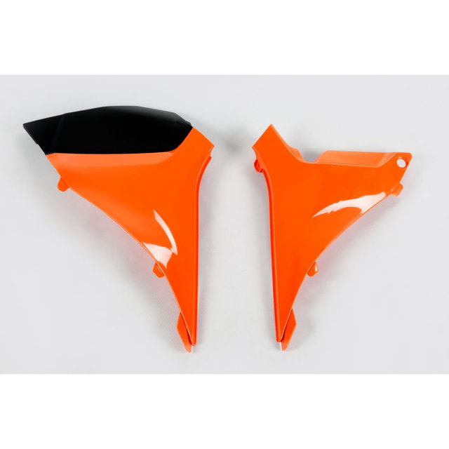 Couvercle de boîte à air KTM 125 SX (12) orange e noir* KT04025-127