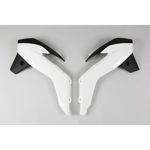 Coques de Radiateur KTM 85 SX (13-17) blancs et noirs* KT04042-999K