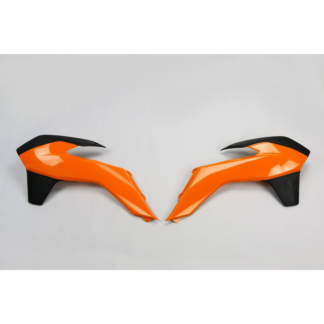Coques de Radiateur KTM 200 EXC (14-16) orange et noirs* KT04052-999