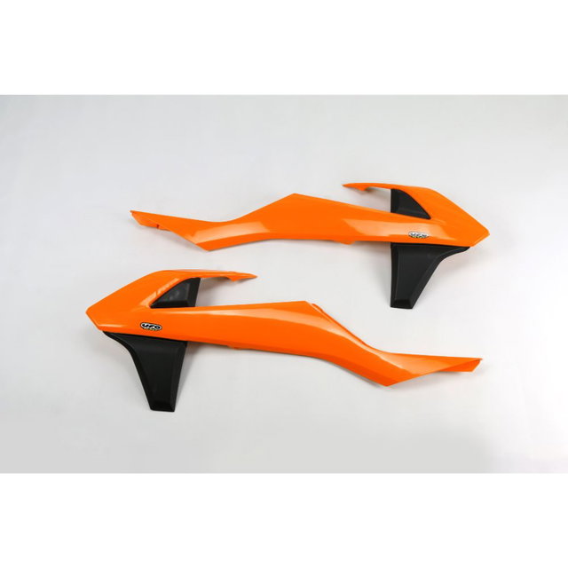 Coques de Radiateur KTM 150 SX (16-18) orange et noirs* KT04061-999