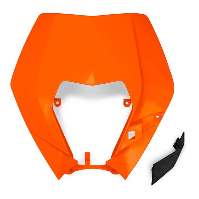Plaque phare avant KTM 200 EXC (09-13) orange* KT04090-127