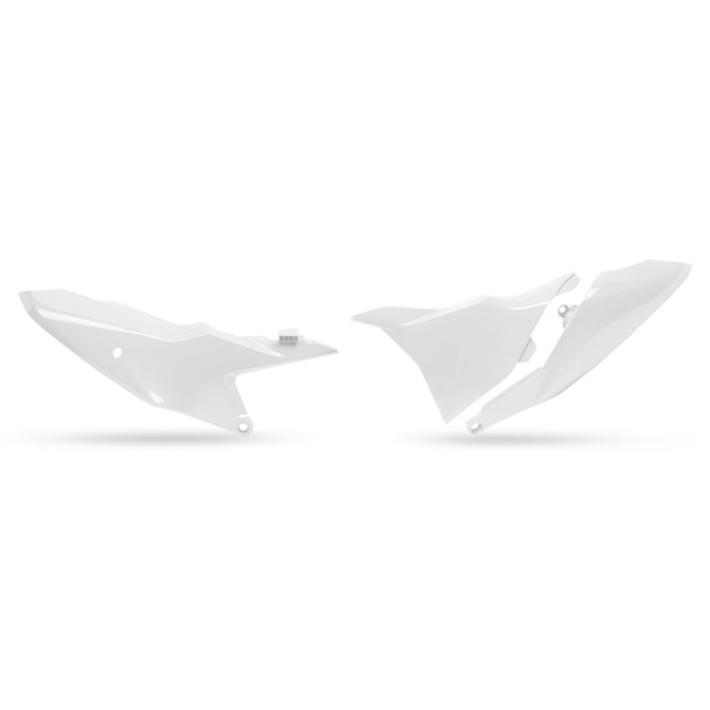 Plaques latérales porte-numéro KTM 85 SX (25-26) bianchi KT05031-042