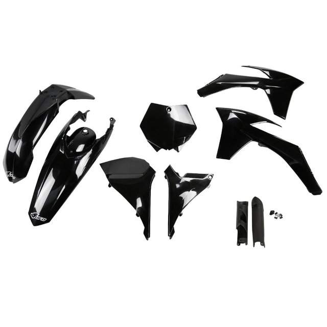 Kit plastiques KTM 125 SX (12) - couleur noir KTKIT510F-001