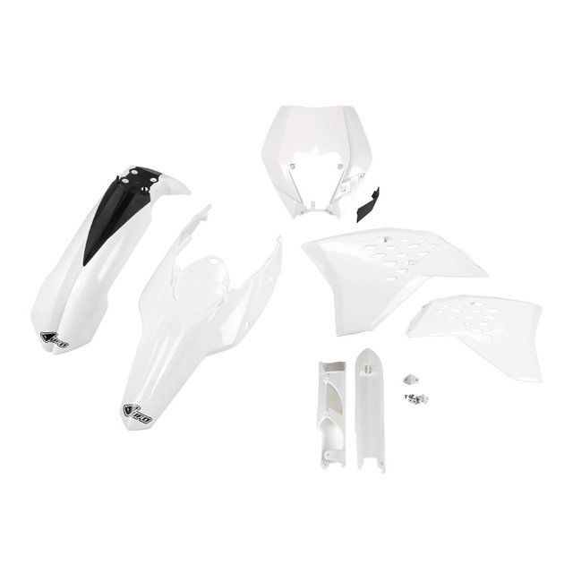 Kit plastiques KTM 125 EXC (09-11) - couleur blanc KTKIT520F-047
