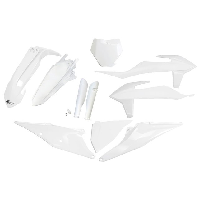 Kit plastiques KTM 125 SX (19) - couleur blanc KTKIT522F-047
