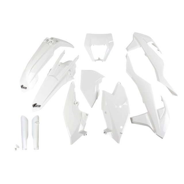 Kit plastiques KTM 125 XC-W (17-19) - couleur blanc KTKIT523F-047