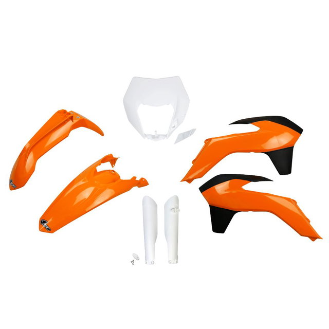 Kit plastiques KTM 125 EXC (14) - couleur OEM KTKIT524F-999