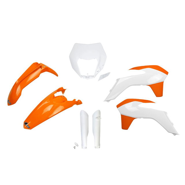 Kit plastiques KTM 200 EXC (15) - couleur OEM KTKIT524F-999W