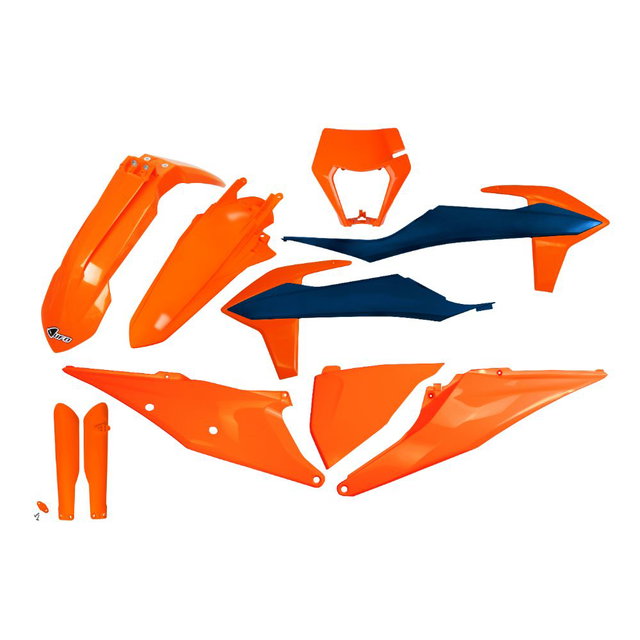 Kit plastiques KTM 250 EXC (22) - couleur OEM KTKIT527F-999C