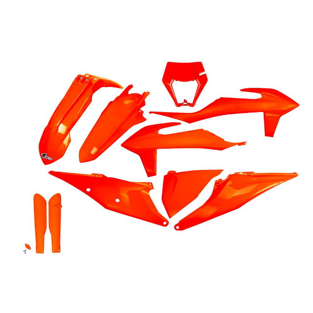 Kit plastiques KTM 150 EXC (20-23) - couleur orange fluo KTKIT527F-FFLU