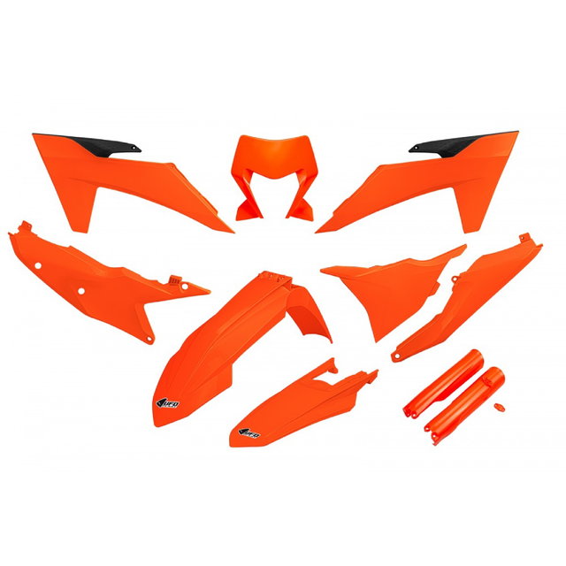 Kit plastiques KTM 150 EXC (24-25) - couleur orange fluo KTKIT530F-FFLU