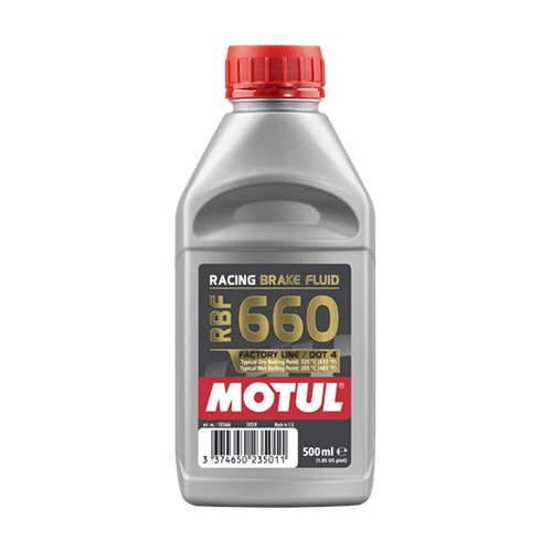 Liquide de frein Racing Motul RBF 660 DOT 4 - 500 ml ML101666