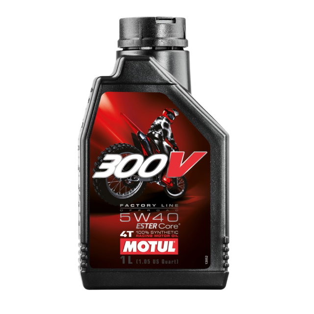 Huile moteur Motul 300V 5W-40 OFF ROAD - 1 lt ML104134