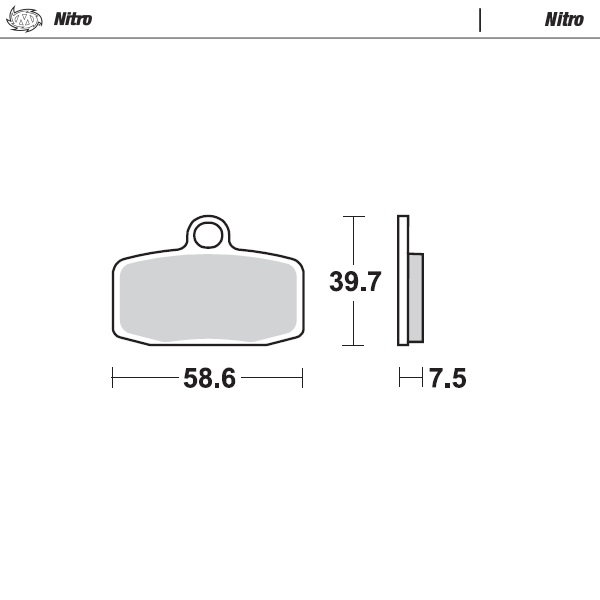 Plaquettes Moto Master KTM 85 SX (12-20) avant nitro MM-097421