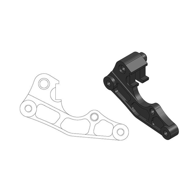 Entretoise Yamaha YZ 250 (05-07) avant 270 mm - Moto Master MM-211049