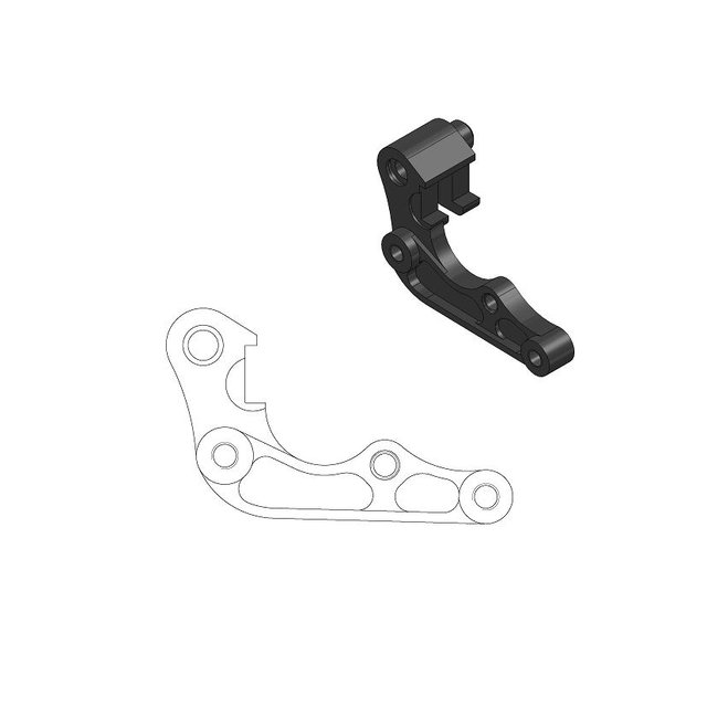 Entretoise Honda CRF 450 RX (17-18) avant 270 mm - Moto Master MM-211067