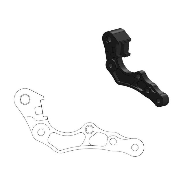 Entretoise Husqvarna 150 TE (22-23) avant 270 mm - Moto Master MM-211125