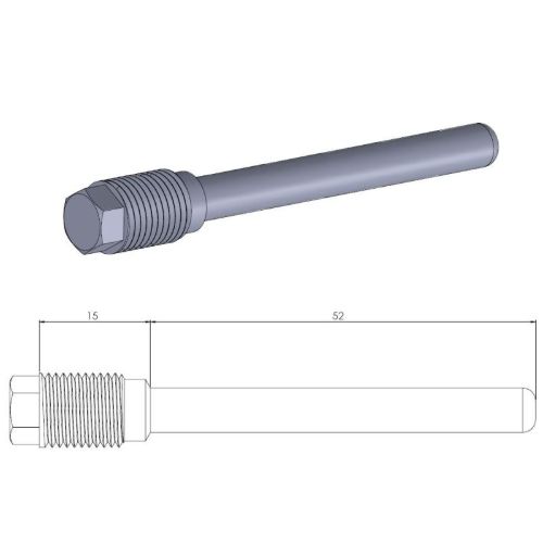Axe d’étrier de frein Beta RR 525 (05-09) arrière Moto Master MM-213020
