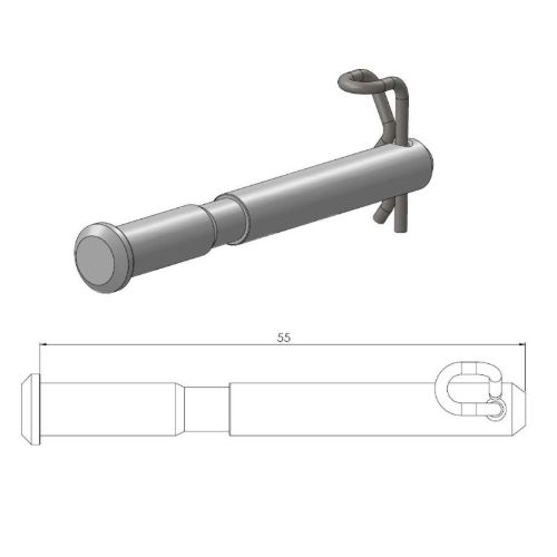 Axe d’étrier de frein Husqvarna 350 FE (18-21) avant Moto Master MM-213066